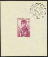 Monaco Sc# 159 FD Cancel 1938 10fr Magenta Prince Louis II - Gebruikt