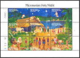 Micronesia Sc# 131 MNH 1990 Christmas - Micronésie