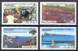 Mauritius Sc# 617-620 MNH 1985 World Tourism Org. 10th - Maurice (1968-...)