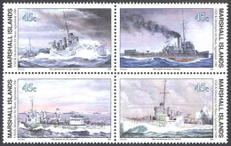 Marshall Islands Sc# 260a MNH 1990 U.S. Destroyers - Marshall Islands