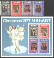 Malawi Sc# 311-314a MNH 1977 Christmas - Malawi (1964-...)