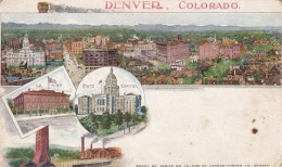 Pioneer Color Litho Private Denver Colorado Omaha And Grant  U.S. Mint - Denver