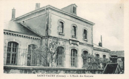 FRANCE - Saint Vaury - L'Ecole Des Garçons - Carte Postale Ancienne - Autres & Non Classés