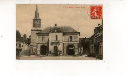 CERISIERS - L'Hotel De Ville (carte Animée) - Cerisiers