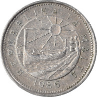 Monnaie, Malte, 10 Cents, 1986 - Malta