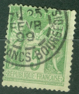 Paris Rue Des Francs Bourgeois  Sur 106  B/TB   - 1898-1900 Sage (Type III)