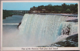 USA UNITED STATES NIAGARA FALLS BRIDGE GOAT ISLAND NEW YORK KARTE CARD CARTE POSTALE POSTKARTE POSTCARD ANSICHTSKARTE - Syracuse