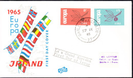 IRLANDE , YT 175/6, 1965 FDC, CEPT, EUROPA   (FDC31) - FDC