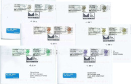 Vignette De Distributeur - ATM - IAR - Machin - QEII - The Postal Museum - Série De 6 Lettres - Post & Go Stamps