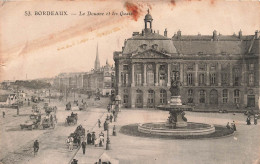 FRANCE - Bordeaux - Le Douane Et Les Quais - Carte Postale Ancienne - Bordeaux