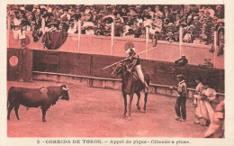 ESPAGNE - Corrida De Toros - Appel De Pique - Citando A Picar - Carte Postale Ancienne - Autres & Non Classés