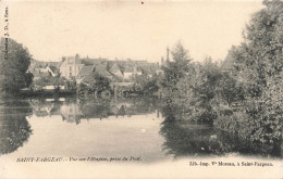 FRANCE - Saint Fargeau - Vue Sur L'hospice - Prise Du Pont - Carte Postale Ancienne - Saint Fargeau