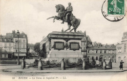 FRANCE - Rouen - La Statue De Napoléon Ier - Carte Postale Ancienne - Rouen