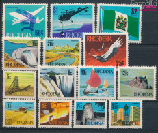 Rhodesien 88-101 (kompl.Ausg.) Postfrisch 1970 Industrie Und Ansichten (10285540 - Rhodesien (1964-1980)