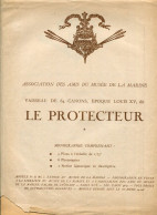 Association Des Amis Du Musée De La Marine Maquette Plans Le Protecteur Vaisseau De 64 Canons époque Louis XV - Andere Plannen