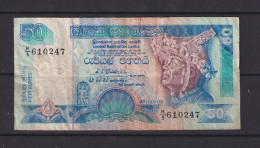SRI LANKA -  1991 50 Rupees Circulated  Banknote - Sri Lanka