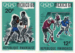 722577 MNH RUANDA 1968 19 JUEGOS OLIMPICOS VERANO MEXICO 1968 - Ongebruikt