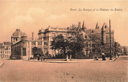 BELGIQUE - Sand - La Banque Et Le Château Du Diable - Animé - Ancienne Carte Postale - Gent