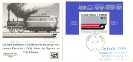 Bahnpost (R.P.O./T.P.O.) Břeclav-Wien (ZA1661) - Briefe U. Dokumente