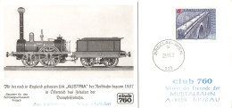 Bahnpost (R.P.O./T.P.O.) Břeclav-Wien (ZA1662) - Storia Postale