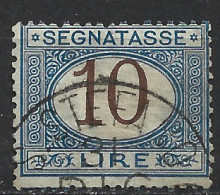 ITALIE TAXE 18 Oblitéré Côte 30 € - Postage Due