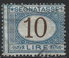 ITALIE TAXE 18 Oblitéré Côte 30 € - Postage Due