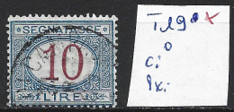 ITALIE TAXE 19 Oblitéré Côte 7 € - Postage Due