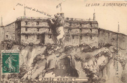 (RIAS) 90 BELFORT. Le Lion S'impatiente 1912 - Belfort – Le Lion