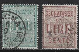 ITALIE TAXE 20-21 Oblitérés Côte 60 € - Postage Due