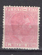 T0491 - COLONIES ESPANOLES PUERTO RICO Yv N°56 * - Porto Rico
