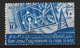 EGYPTE. N°362 Oblitéré De 1953. Exposition D'électronique. - Informatique