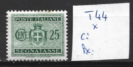 ITALIE TAXE 44 * Côte 0.15 € - Segnatasse