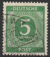 MiNr. 915 Deutschland Alliierte Besetzung Gemeinschaftsausgaben; 1946, Febr./Mai. Freimarken: I. Kontrollrats - Oblitérés