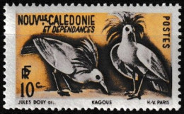 Timbre-poste Gommé Neuf** - Cagous Kagu (Rhynochetos Jubatus) - N° 259 (Yvert) - Nouvelle-Calédonie Et Dépendances 1948 - Nuevos