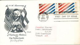 USA FDC 20-4-1982 200th Anniversary Of Diplomatic Relations With The Netherlands With Artmaster Cachet - 1981-1990