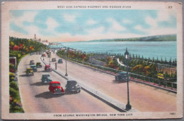 USA UNITED STATES NEW YORK WEST SIDE EXPRESS HIGHWAY KARTE CARD CARTE POSTALE POSTKARTE POSTCARD ANSICHTSKARTE CARTOLINA - Syracuse