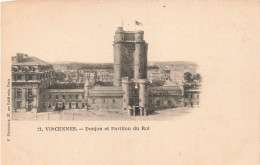 FRANCE - Vincennes - Vue Générale Du Donjon Et Du Pavillon Du Roi - Carte Postale Ancienne - Vincennes