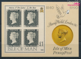 GB - Isle Of Man Block12 (kompl.Ausg.) Postfrisch 1990 150 Jahre Briefmarken (10301504 - Man (Ile De)