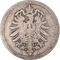 Monnaie, Empire Allemand, 5 Pfennig, 1876 - 5 Pfennig