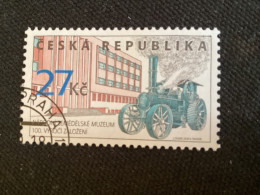 CZ Yvert 997 Oblitéré 2018 Centenaire Du Musée National De L' Agriculture : La Locomobile - Used Stamps