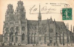 FRANCE - Orléans - La Cathédrale - Vue D'ensemble - Carte Postale Ancienne - Orleans