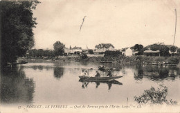 FRANCE - Nogent Le Perreux - Quai Du Perreux Pris De L'Ile Des Loups - LL - Carte Postale Ancienne - Le Perreux Sur Marne