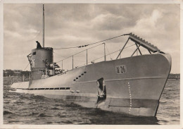 CARTOLINA GERMANIA III REICH U-BOOT 1938 (X_852 - Sous-marins