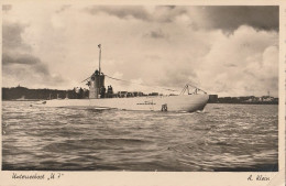 CARTOLINA GERMANIA III REICH U-BOOT 1936 (X_841 - Sous-marins