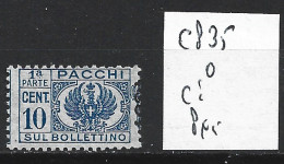 ITALIE COLIS POSTAUX 35oblitéré Côte 0.15 € - Paketmarken