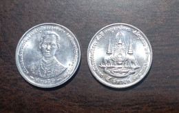 Thailand Coin 5 Satang 1996 Golden Jubilee 50th Anniversary - Reign Of King Rama IX Y343 - Thailand