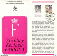 (alm) Belgique Belgie   Doc Post   Fondation Reine Fabiola Handicapés Obl 4240 Saint Georges Meuse - Covers & Documents