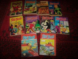 Lot De 10 BD Ancienne .." BIG BOSS " .. 1974/76/78/79/80/81/82 ... Publication FLSH / Collection COSMOS ..5 BIG BOSS - Lots De Plusieurs BD