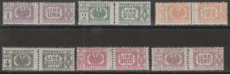 180  Luogotenenza  1945 - Pacchi Postali Senza Fasci Al Centro N. 60/65. Cat. € 450,00. MNH - Nuevos