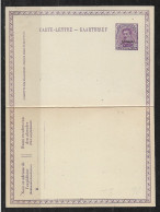 Carte Lettre N° 22b, Percée En Lignes Sortantes. - Letter-Cards